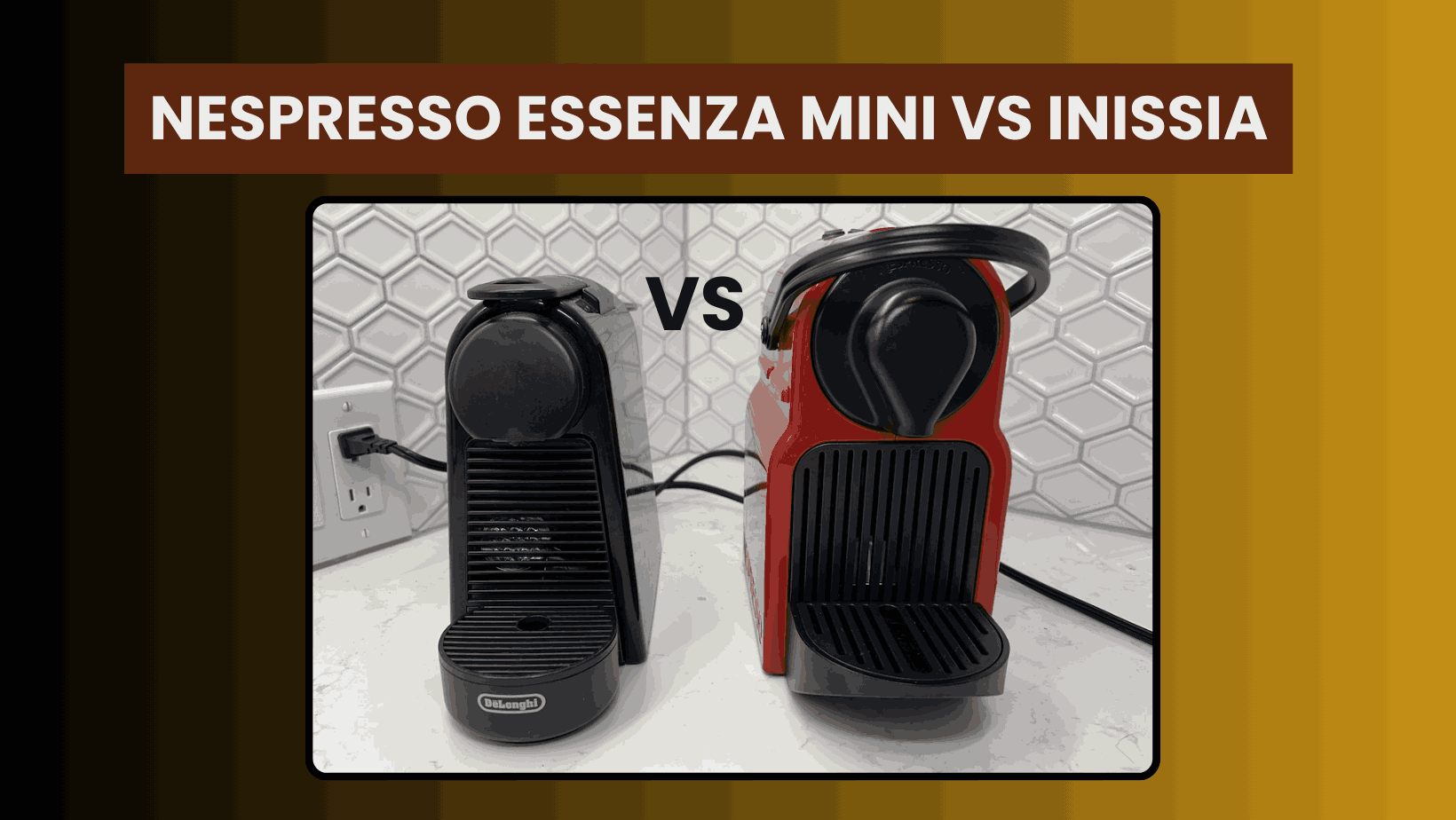 Nespresso Essenza Mini vs Inissia