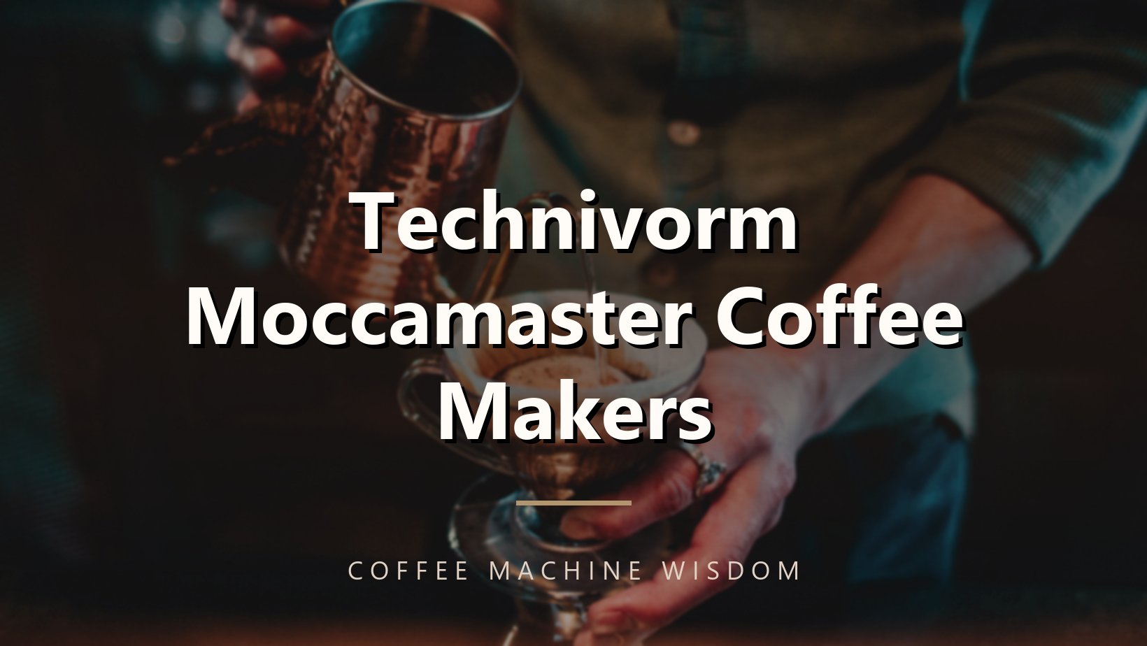 Technivorm Moccamaster Coffee Makers
