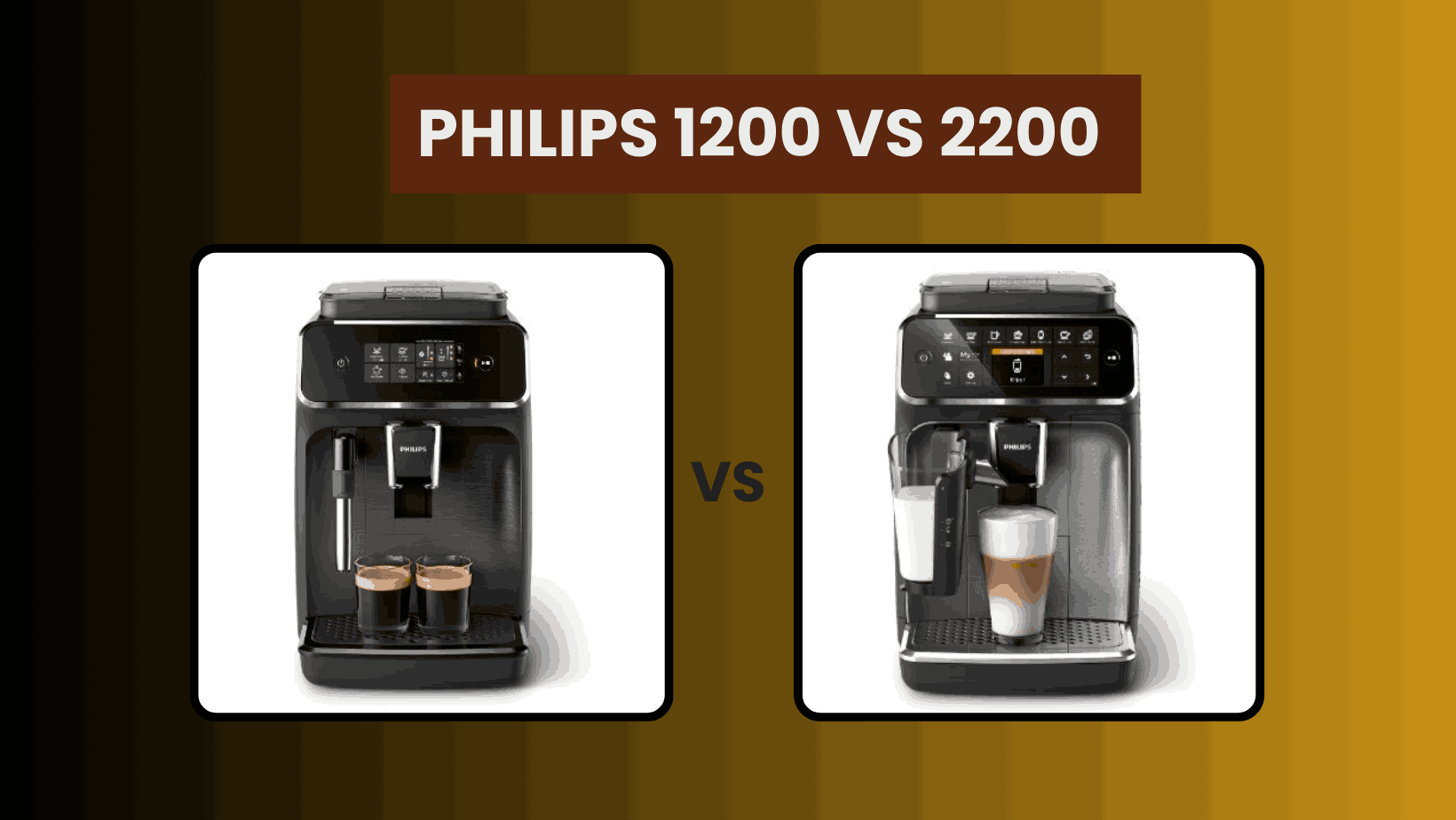 Philips 1200 vs 2200