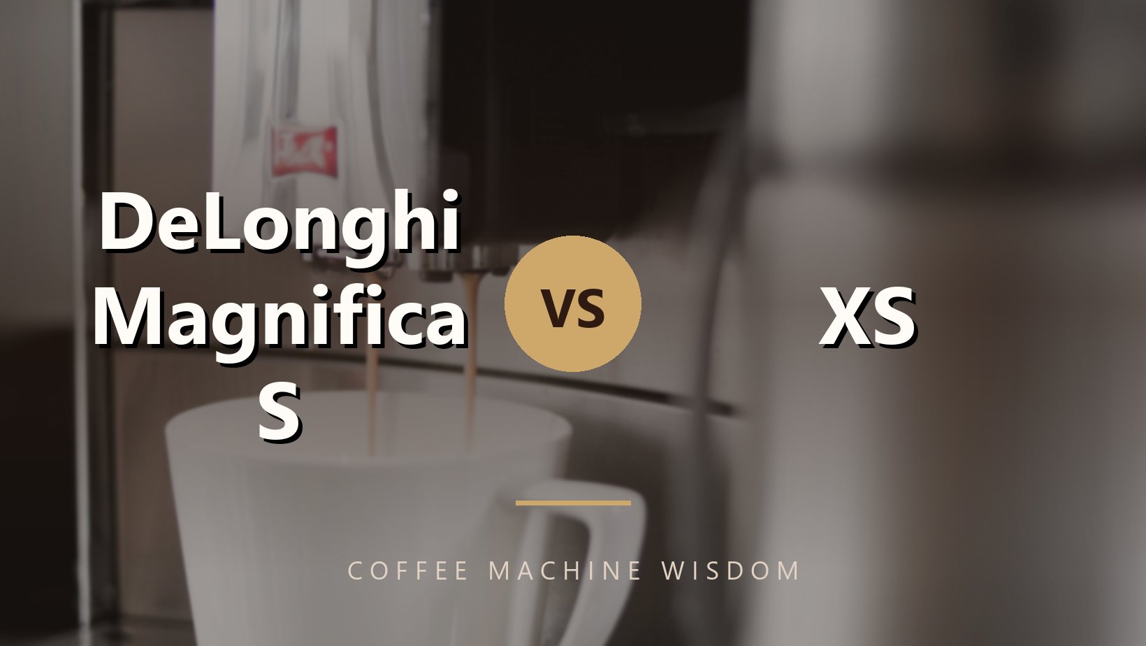 DeLonghi Magnifica S vs XS