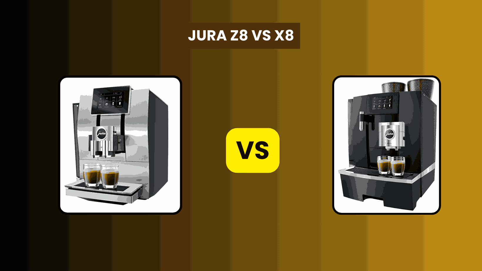 Jura Z8 vs X8